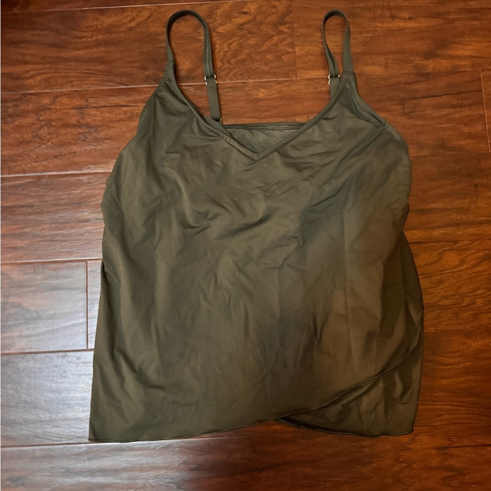 Olive Green Women's Camisole Top